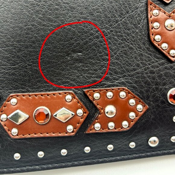 Givenchy Studded Leather Clutch Was $955 Now $415 - Picture 7 of 11